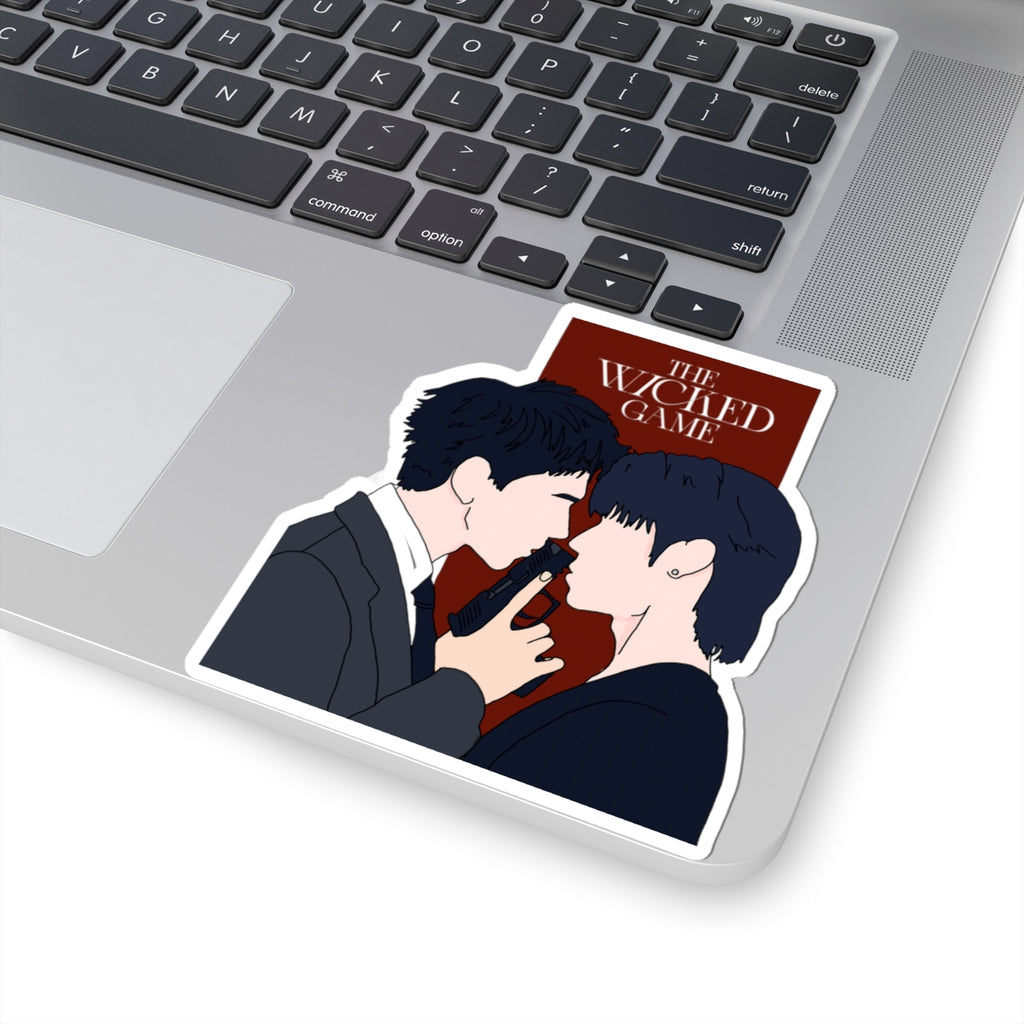 DaouOffroad The Wicked Game Kiss-Cut Stickers