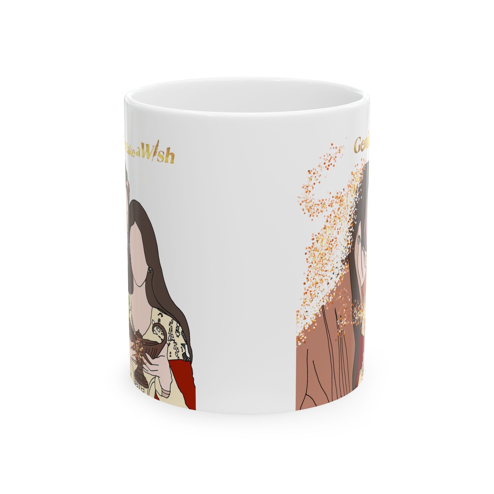 K-Drama Genie Make A Wish Netflix Mug Bae Suzy and Kim Woo-bin