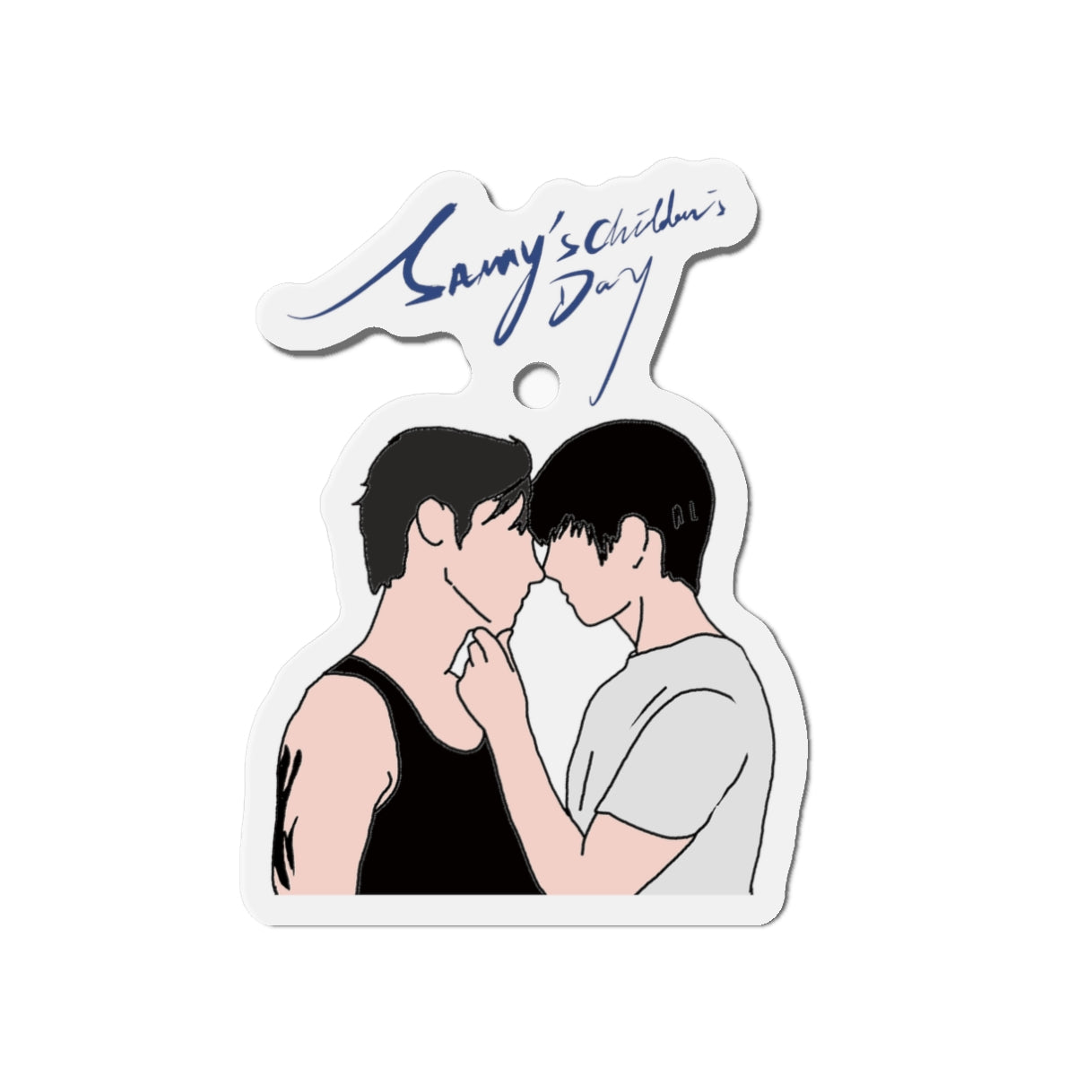 Sammys Children Day C-Drama Romance Poster | Yanchao He & Changxi He Couple Sticker