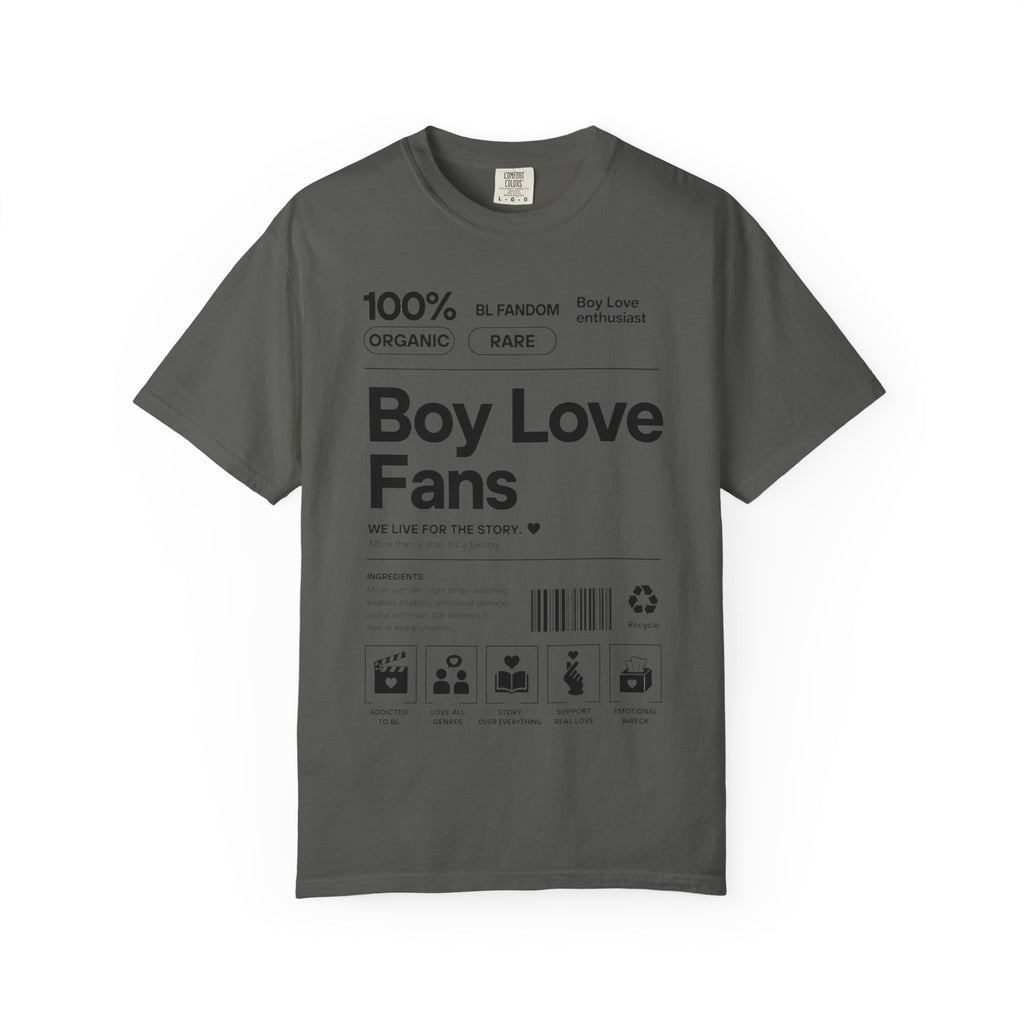 Boy Love Fans Fandom T-Shirt BL Fujoshi Anime Aesthetic Tee