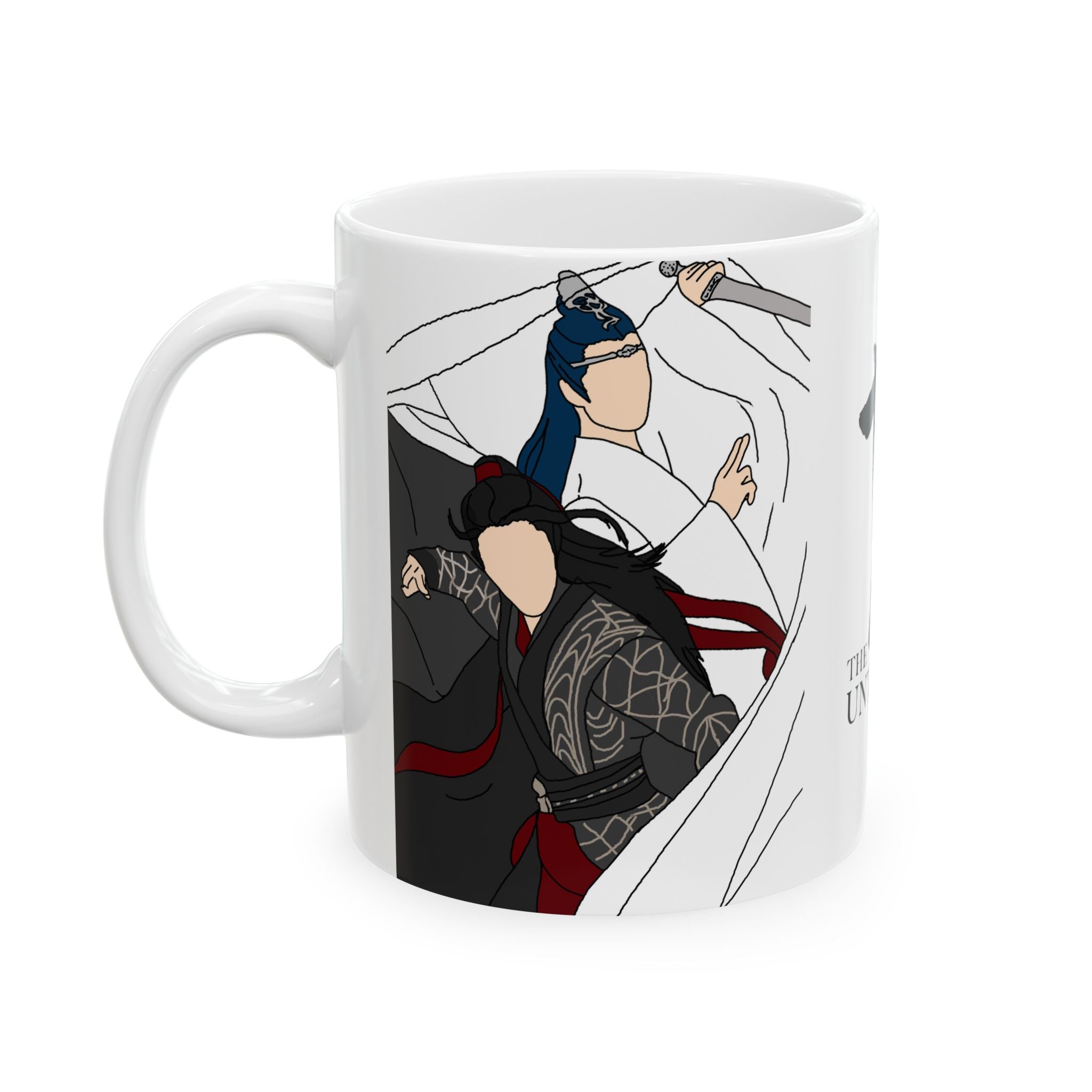 The Untamed Mug Wang Yibo Xiao Zhan | YiZhan WangXian BL Mug | CQL MDZS Fandom Gift | Chinese Drama Cup