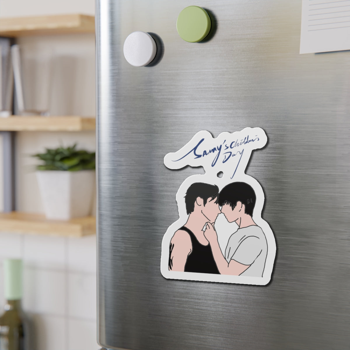 Sammys Children Day C-Drama Romance Poster | Yanchao He & Changxi He Couple Sticker