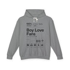 Boy Love Fans Hoodie | BL Fandom Streetwear, Anime Aesthetic, Minimalist Fujoshi