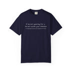 Kdrama Quote Shirt If He Isn’t Yearning For You Korean Chinese Tee BL Drama Aesthetic Shirt Minimalist Sad Love Quote Shirt Soft Girl Streetwear
