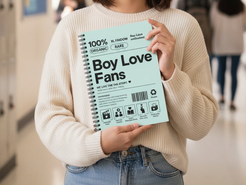 Boy Love Fans Notebook