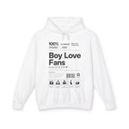 Boy Love Fans Hoodie | BL Fandom Streetwear, Anime Aesthetic, Minimalist Fujoshi