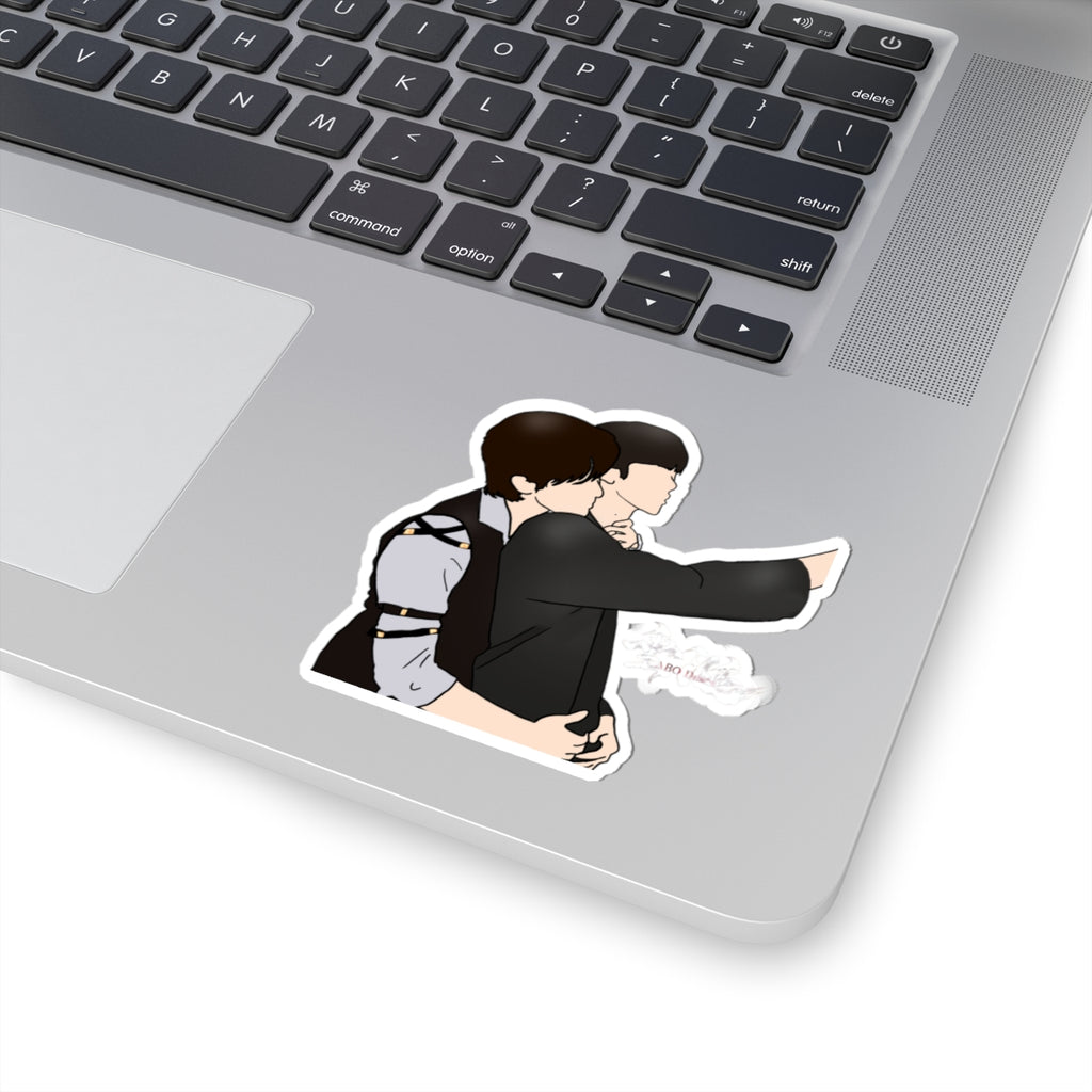 BL Drama Abo Desire XingQiu Couple Kiss-Cut Stickers
