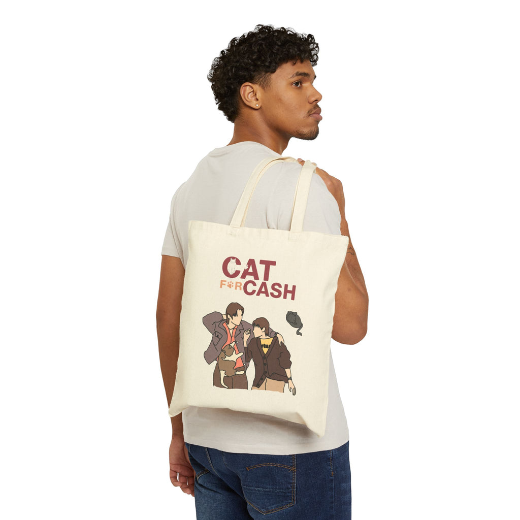 Cat For Cash Thai BL Bag, FirstKhao Couple Gift, First Kanaphan, Khaotung Thanawat - Fan Merch