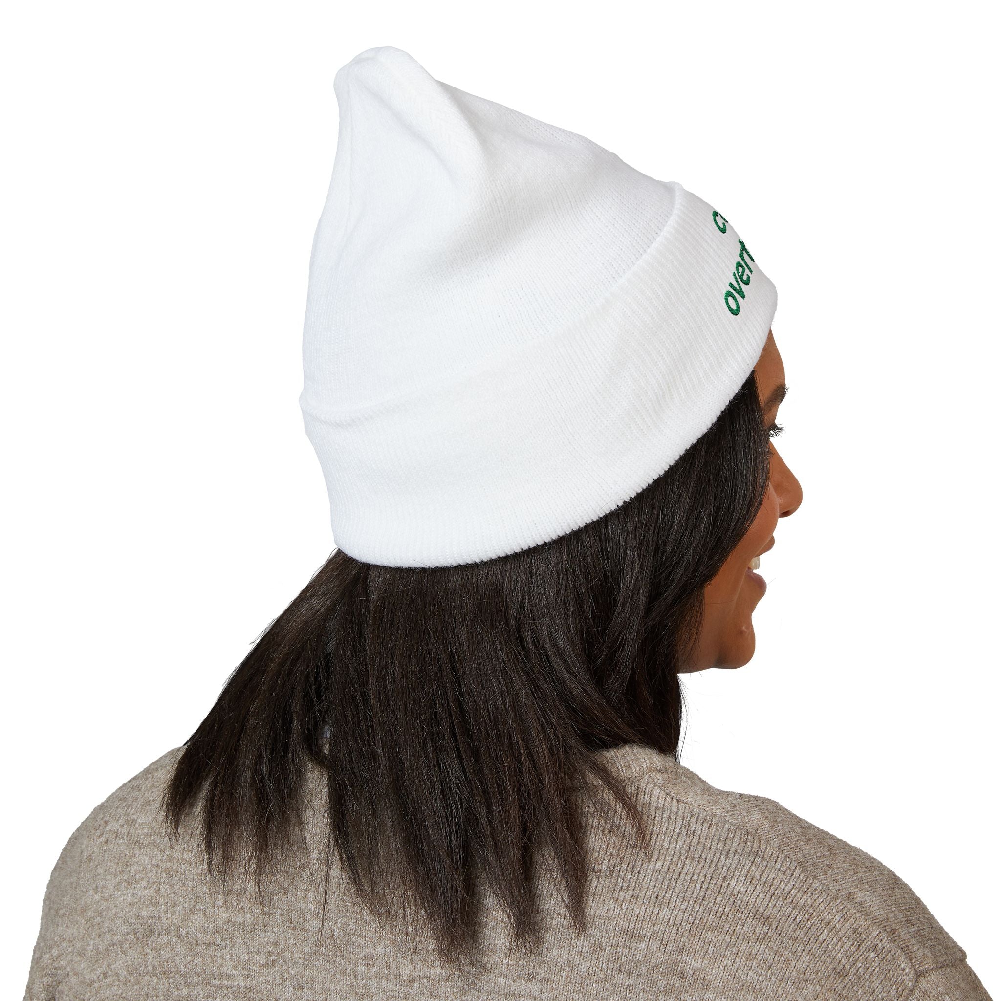 CEO of Overthinking Embroidered Funny beanie