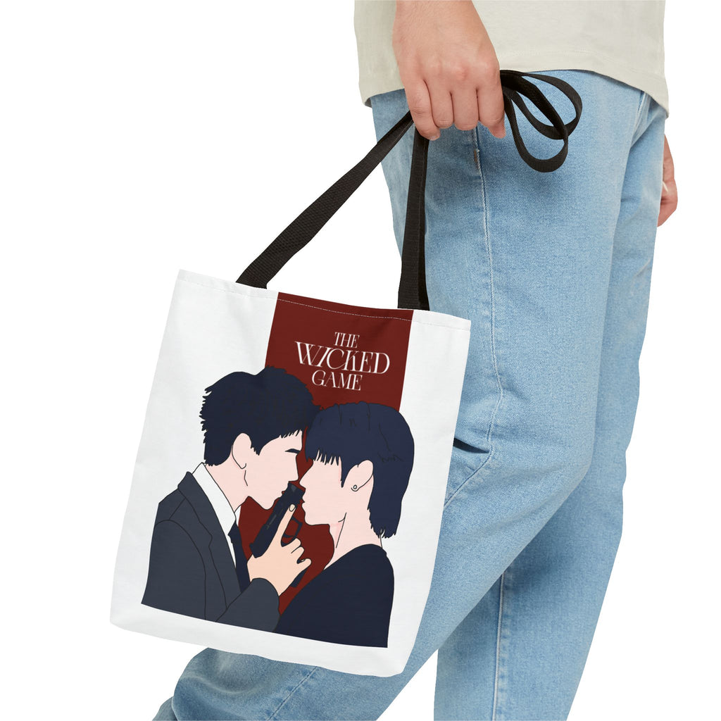 BL Drama "The Wicked Game" Tote Bag T-Drama, Boy Love AOP