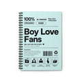 Boy Love Fans Notebook