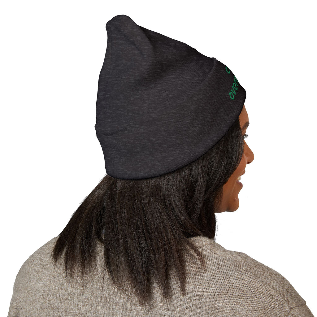 CEO of Overthinking Embroidered Funny beanie