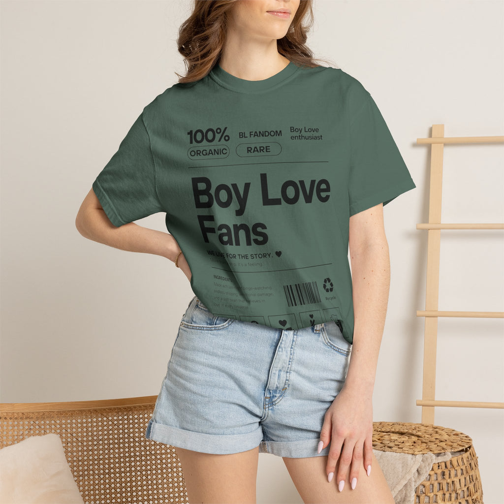 Boy Love Fans Fandom T-Shirt BL Fujoshi Anime Aesthetic Tee