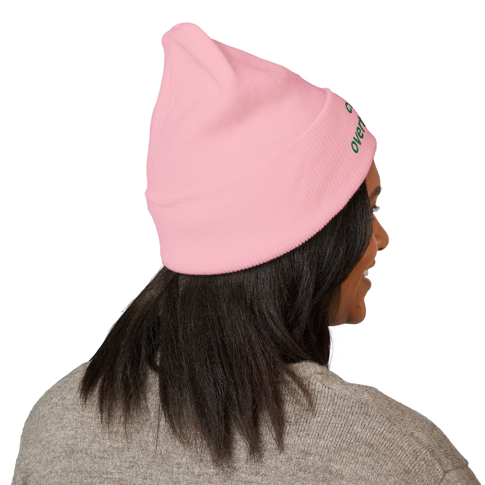 CEO of Overthinking Embroidered Funny beanie