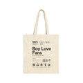 Boy Love Fans BL Drama Canvas Tote Bag | K-Drama Fandom