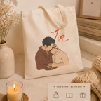Double Helix 双程 BL Cdrama Tote Bag | Feng Lu Yichen Ayden Sng Lyu Sitong
