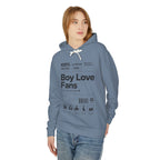 Boy Love Fans Hoodie | BL Fandom Streetwear, Anime Aesthetic, Minimalist Fujoshi