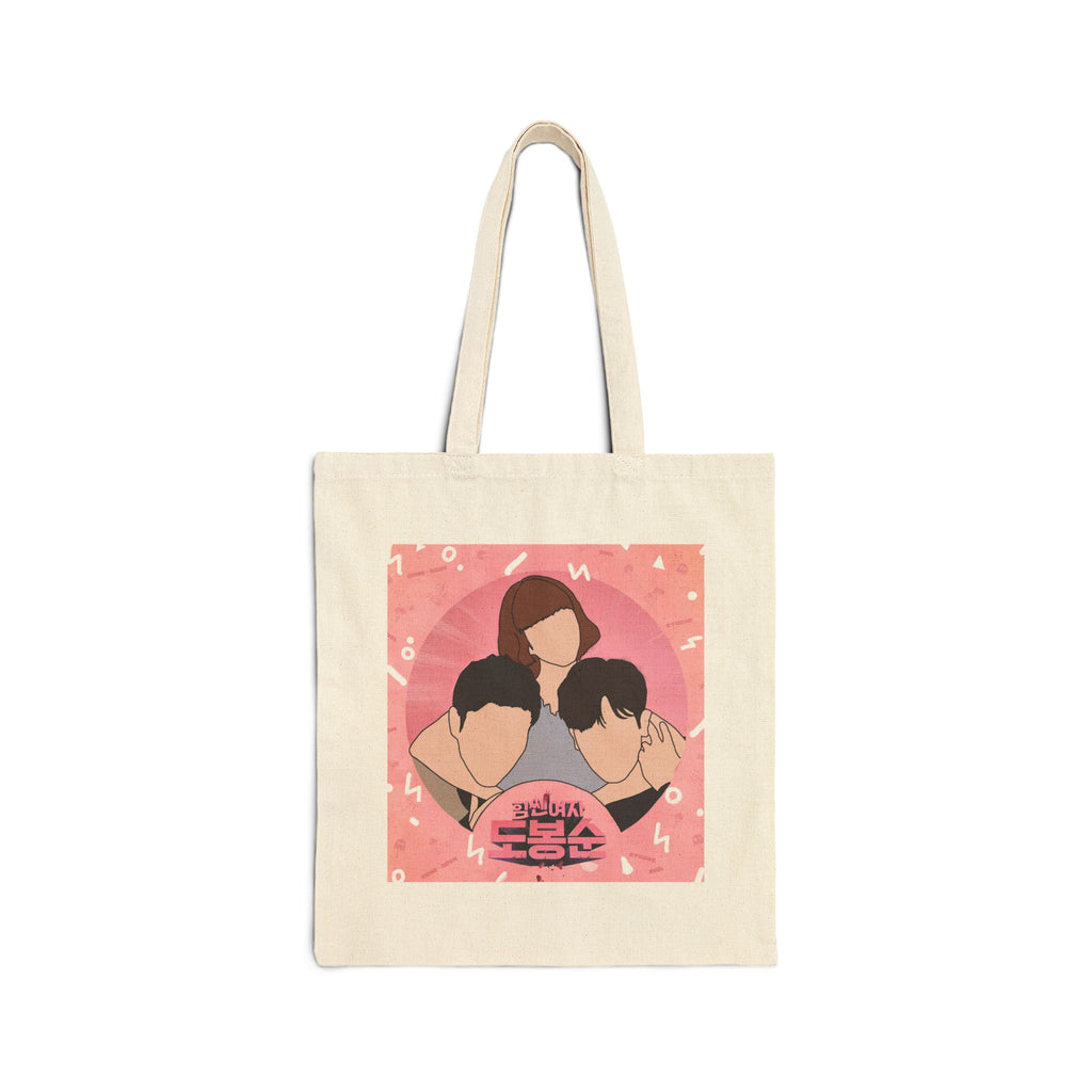 K-Drama Strong Woman Do Bong Soon Tote Bag | Bongbong x Minmin