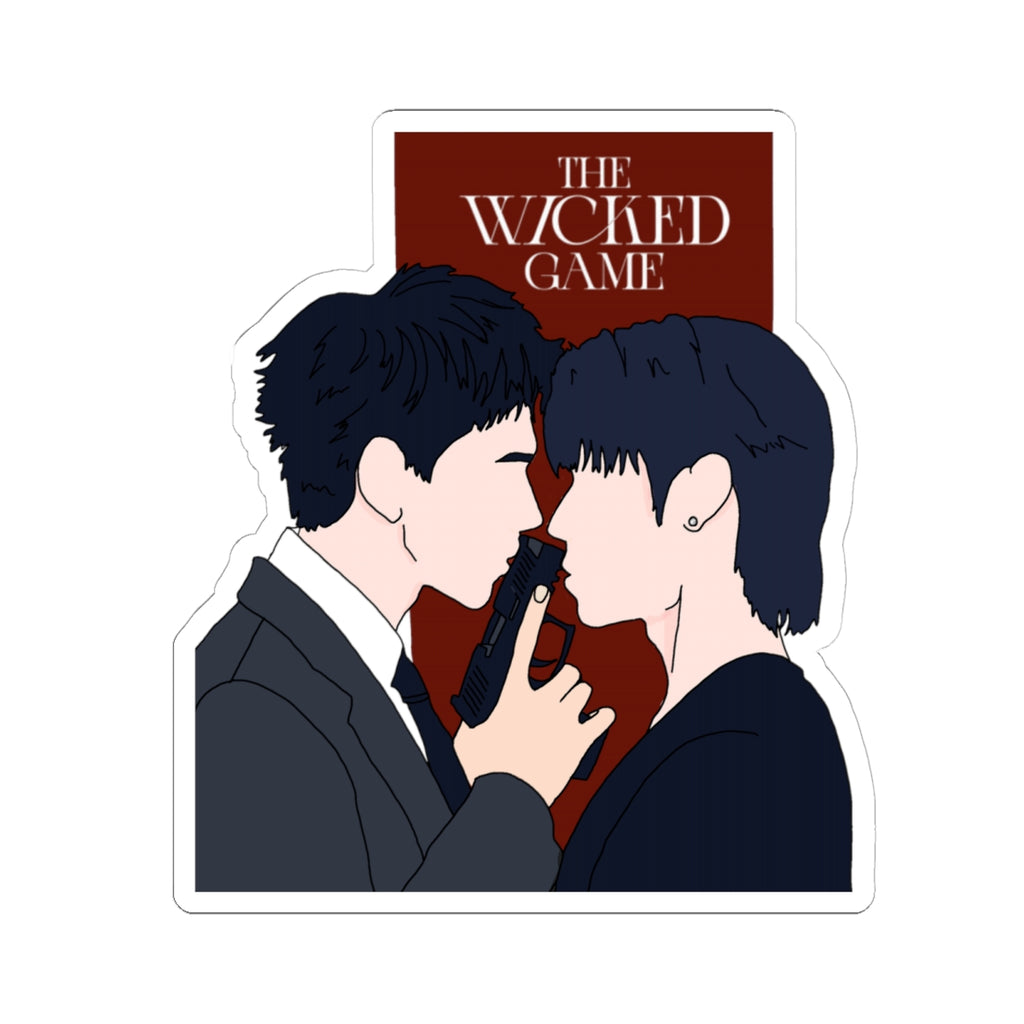 DaouOffroad The Wicked Game Kiss-Cut Stickers