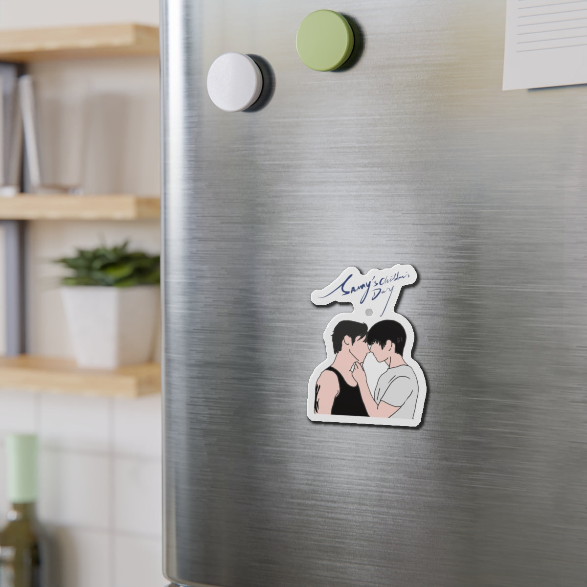 Sammys Children Day C-Drama Romance Poster | Yanchao He & Changxi He Couple Sticker