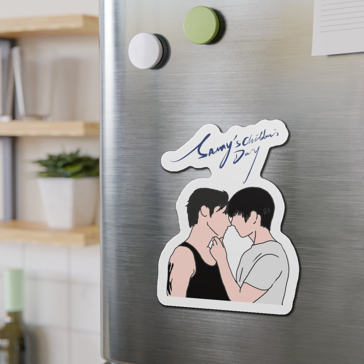 Sammys Children Day C-Drama Romance Poster | Yanchao He & Changxi He Couple Sticker