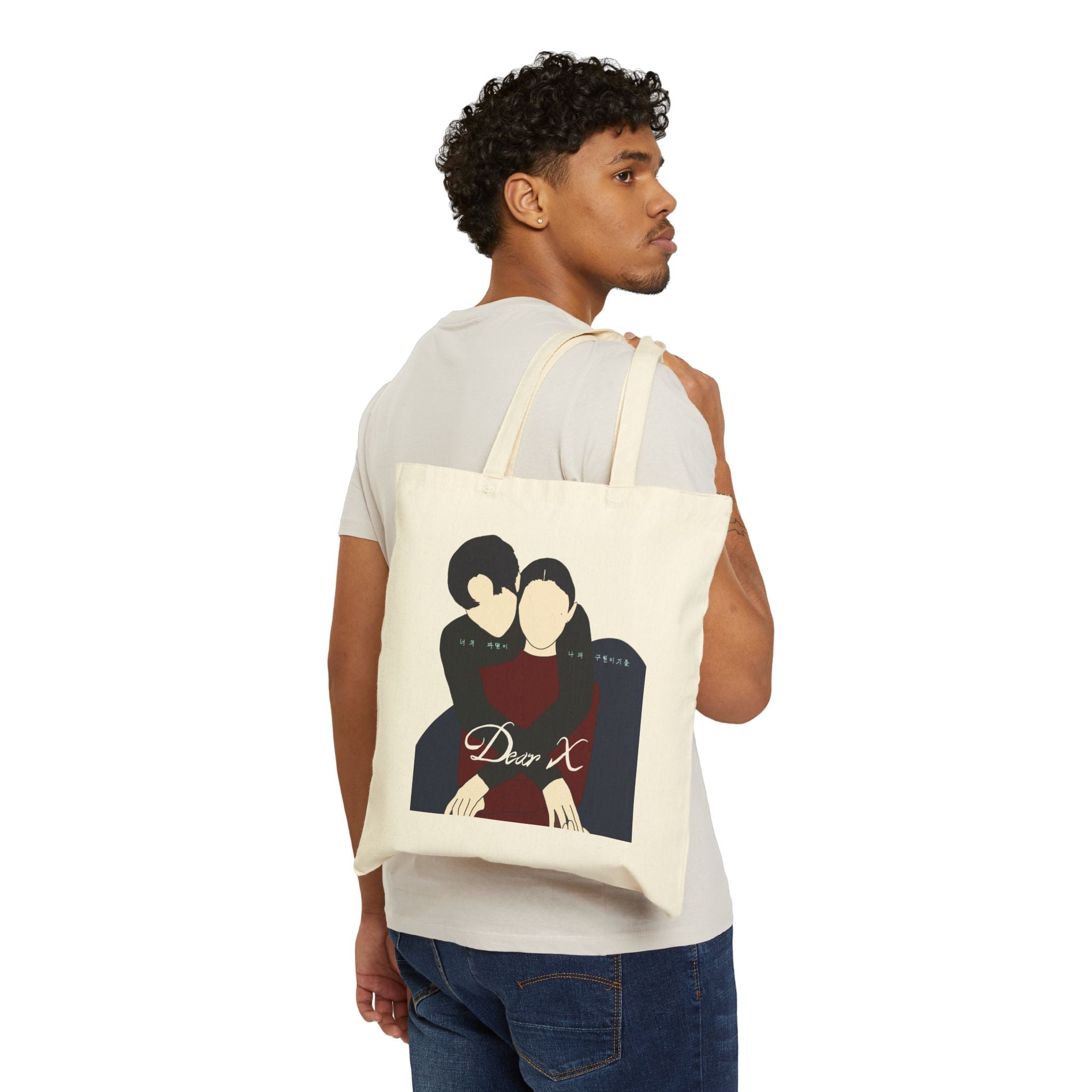 Dear X K-Drama Tote Bag Kim You-jung Baek Ah-jin, Kim Young-dae Yoon Jun-seo