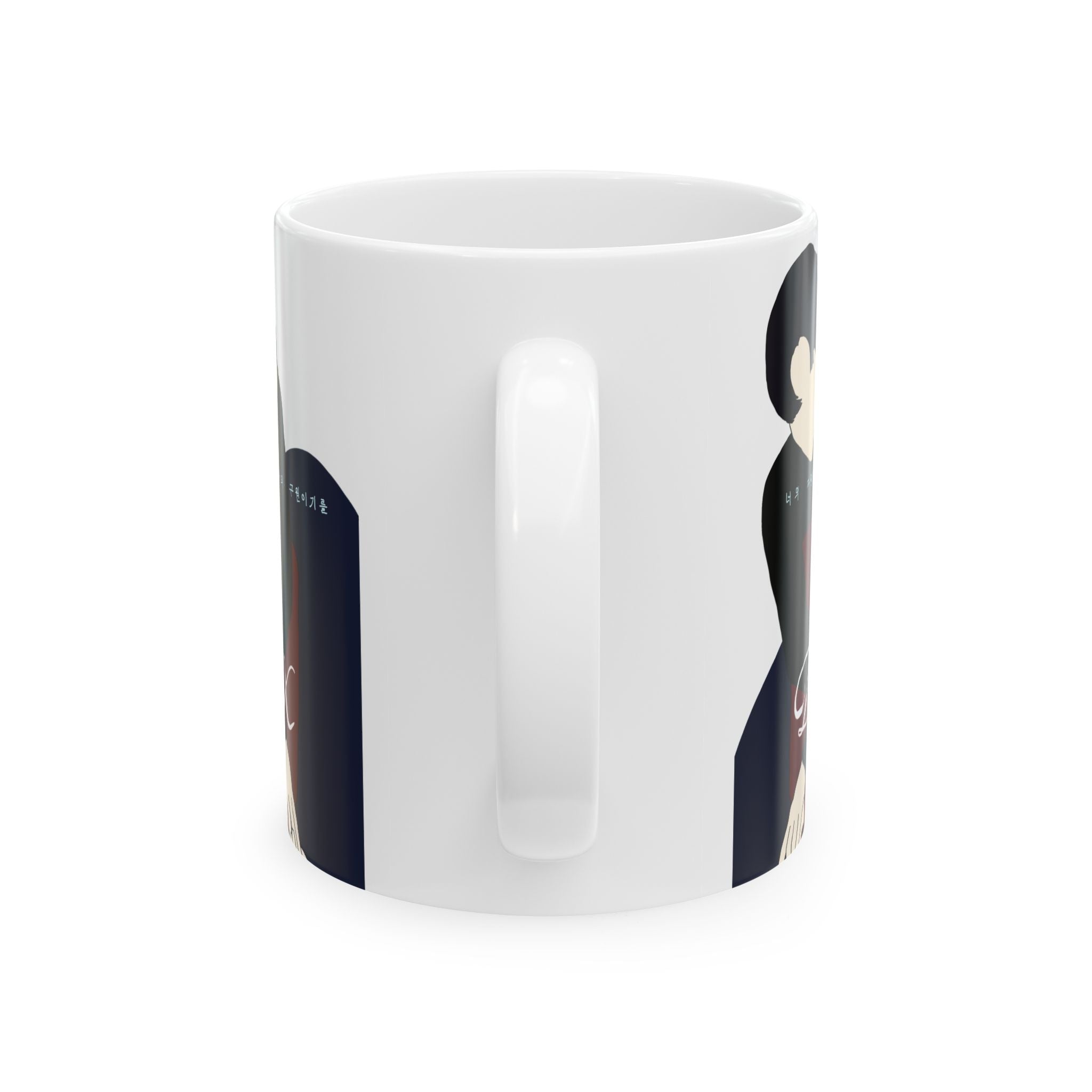 K-Drama Dear X Kim Yoo-jung Kim Ji-hoon Ceramic Mug