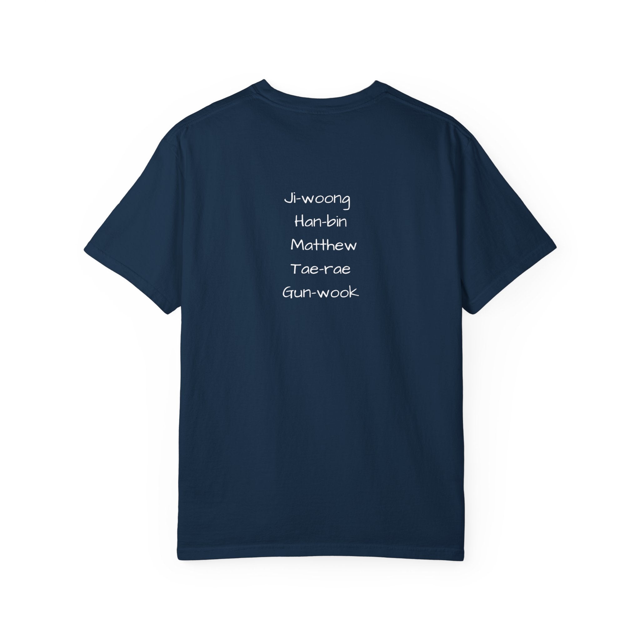 zerobaseone ZB1 Members Tee | T-Shirt featuring Ji-woong Han-bin Matthew Tae-rae Gun-wook