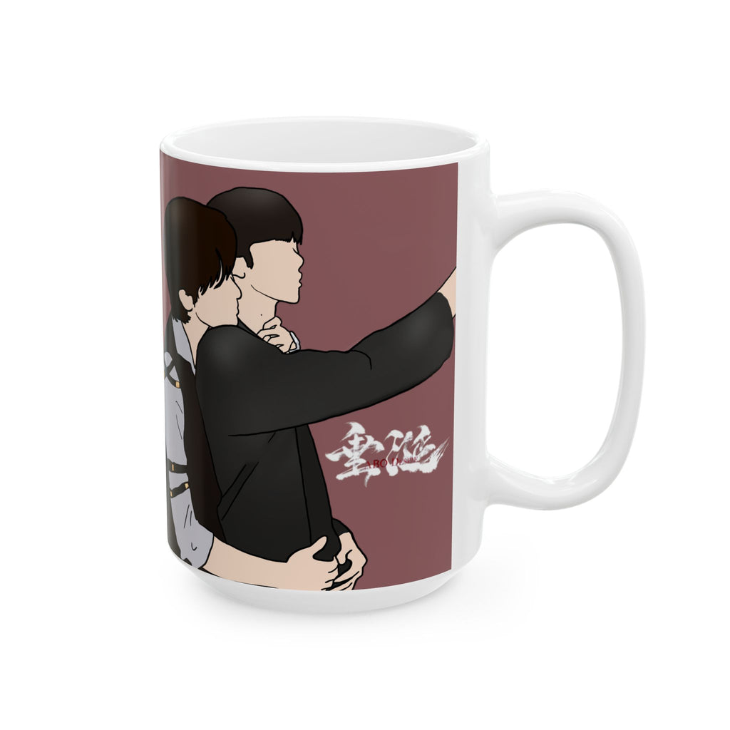 Ceramic Mug, Xingqiu ABO Desire Huang Xing x Qiu Ding Jie BL cdrama, K-pop Drama Fan Gift, Asian Romance Series Cup, Novelty Coffee Tea Mug,
