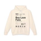 Boy Love Fans Hoodie | BL Fandom Streetwear, Anime Aesthetic, Minimalist Fujoshi
