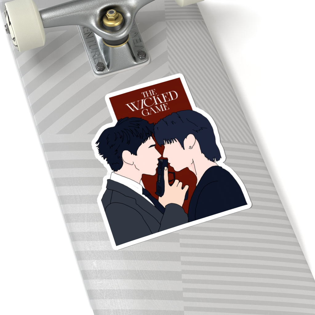 DaouOffroad The Wicked Game Kiss-Cut Stickers