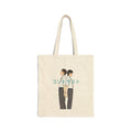 Contrast コントラストBL Drama Line Art Tote Bag | Luchi Haruhi & Akune Haruse Japanese BL Aesthetic