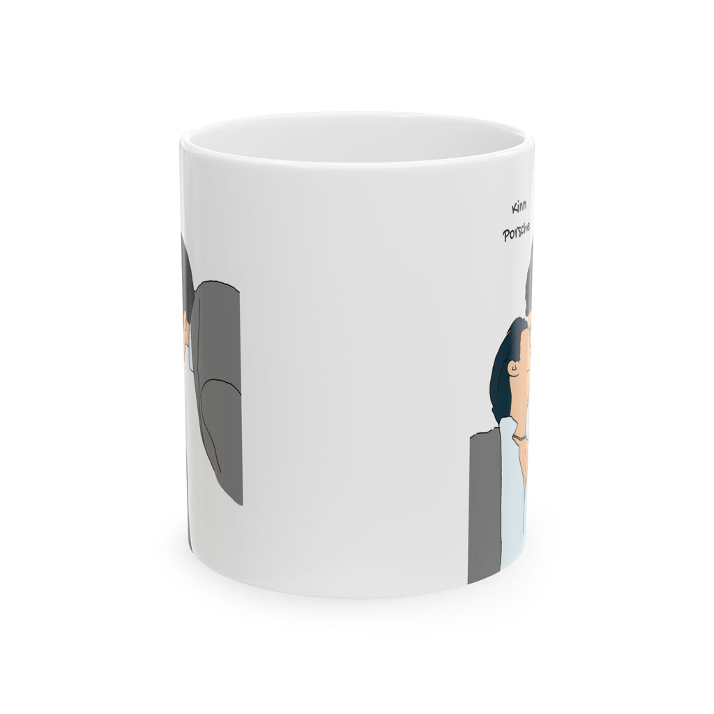 KinnPorsche Mug Thai BL Drama | Kinn Porsche The Series Gift, Boys Love Couple Mug, BL Fan Gift, Thai Series Merch