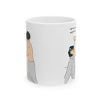 KinnPorsche Mug, "Let me dry your hair", Thai BL Drama, Kinn Porsche The Series Gift