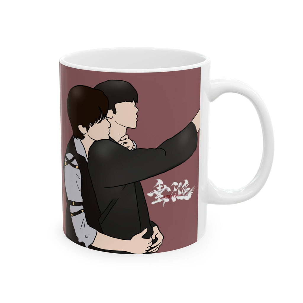Ceramic Mug, Xingqiu ABO Desire Huang Xing x Qiu Ding Jie BL cdrama, K-pop Drama Fan Gift, Asian Romance Series Cup, Novelty Coffee Tea Mug,