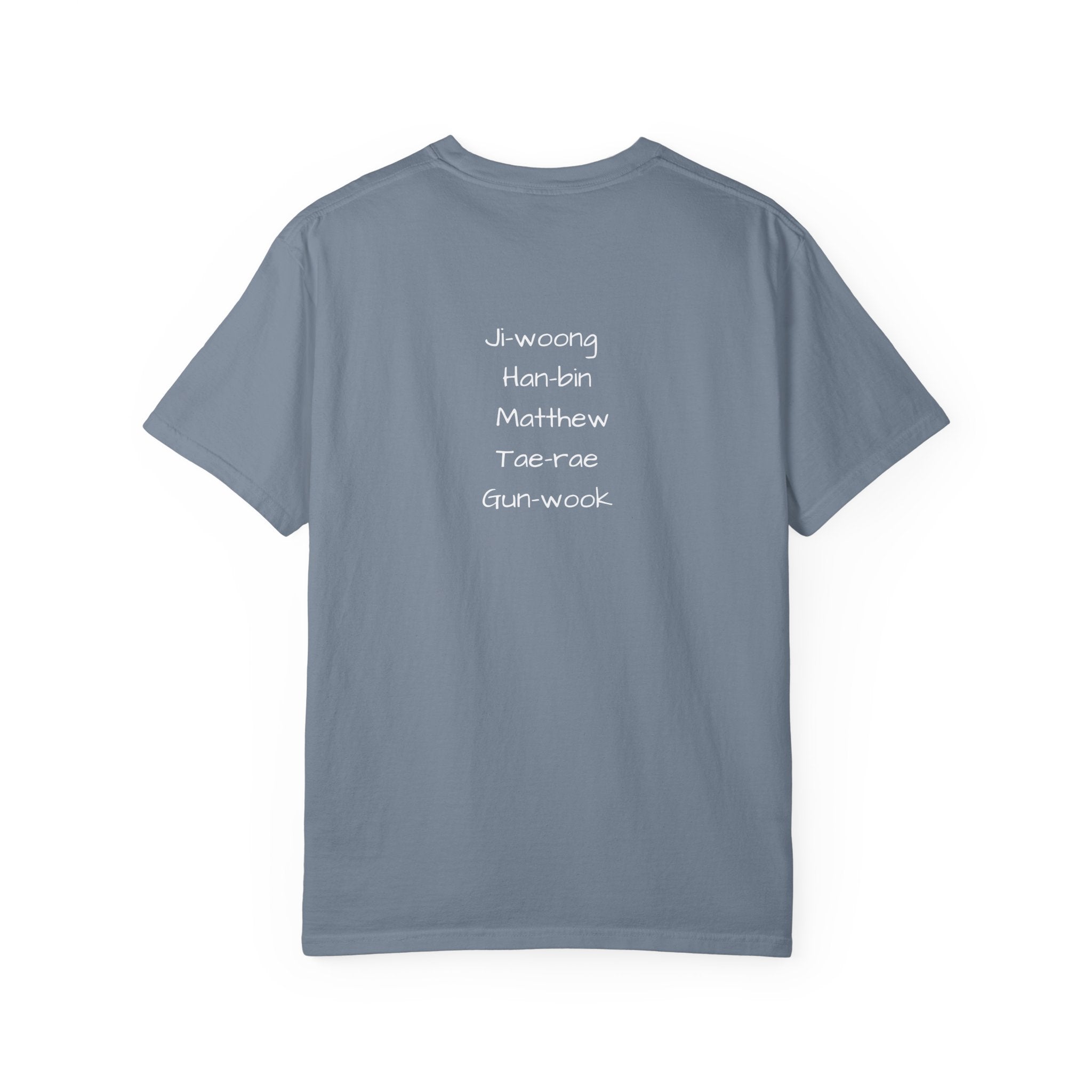 zerobaseone ZB1 Members Tee | T-Shirt featuring Ji-woong Han-bin Matthew Tae-rae Gun-wook