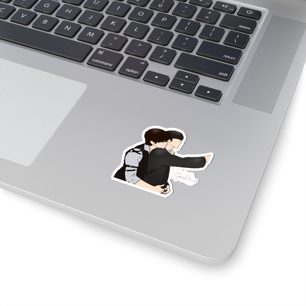 BL Drama Abo Desire XingQiu Couple Kiss-Cut Stickers